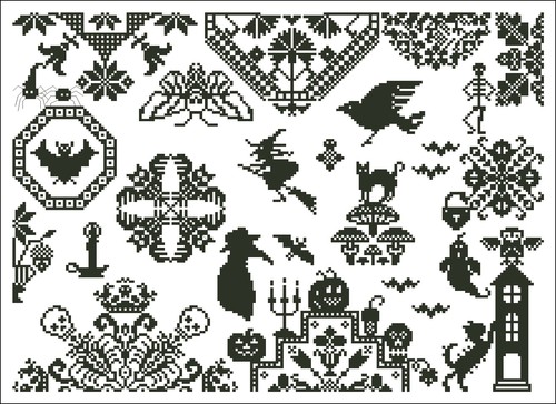 Cross stitch pattern - cross,