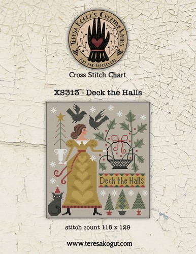 Deck the halls christmas - christmas, cross